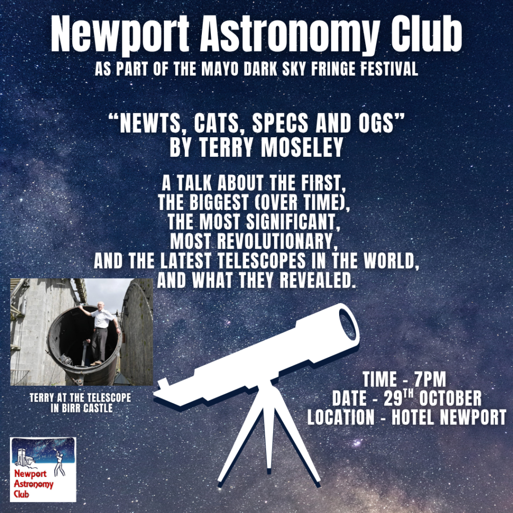 poster for astronomy Club event