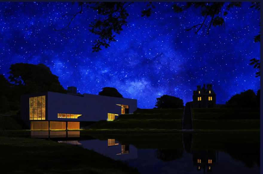 Nightscape of Turlough County Mayo