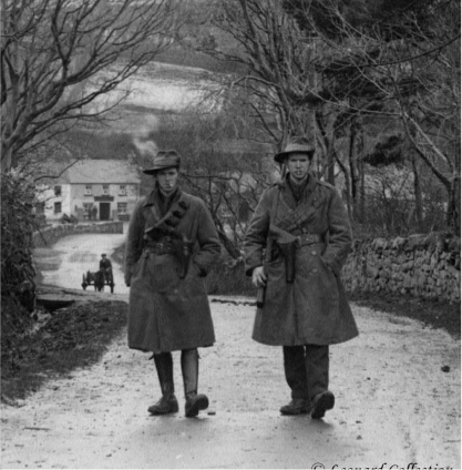 two men in army uniform
